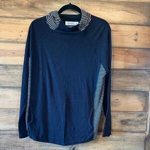 Carve Designs Charcoal and White Hoodie